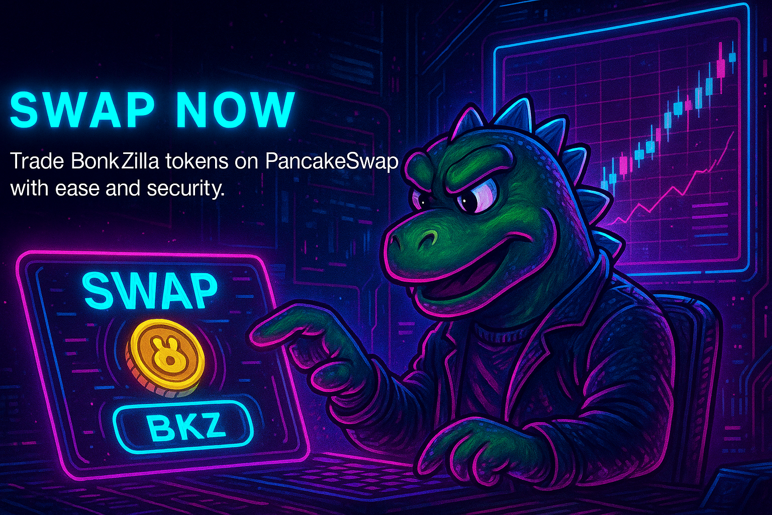 BonkZilla character swapping BKZ